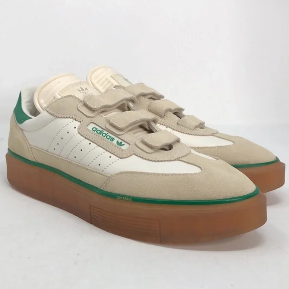 Adidas Womens Ivy Park X Super Sleek 3 Strap GY1777 Wonder White Gum - Size 12 - Picture 10 of 15